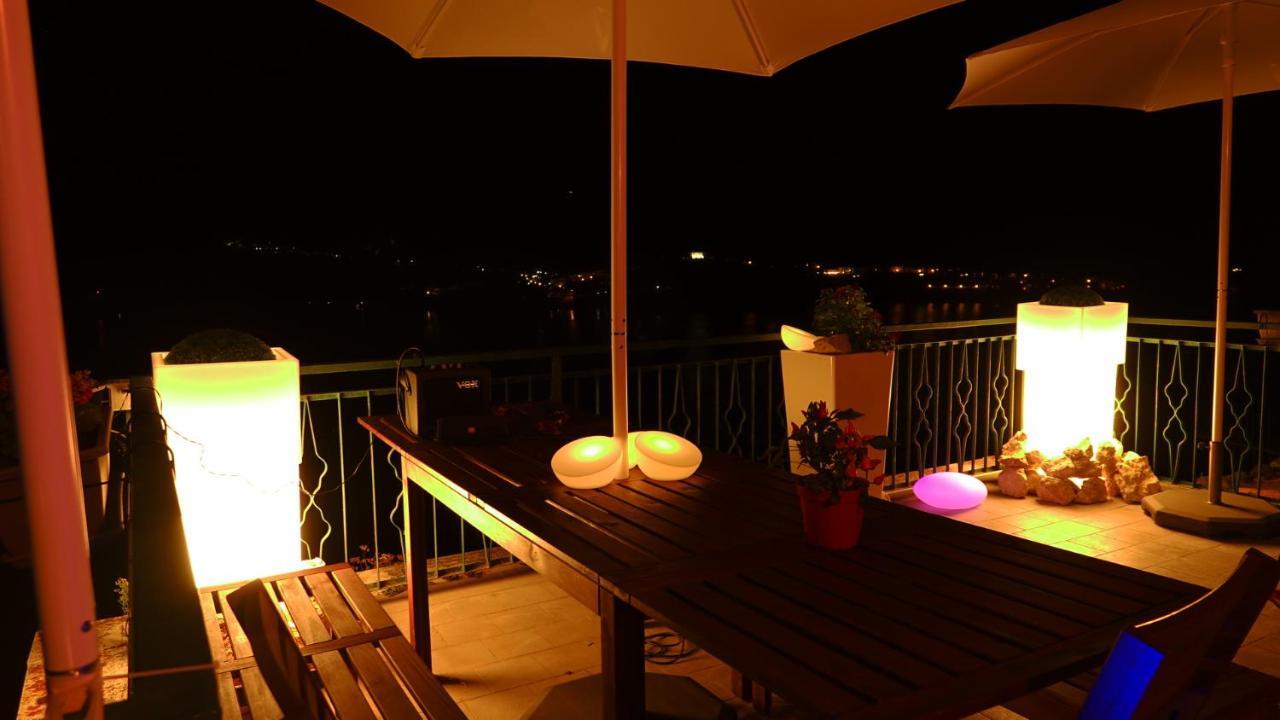 La Terrazza Sul Lago Turano Castel di Tora Eksteriør bilde